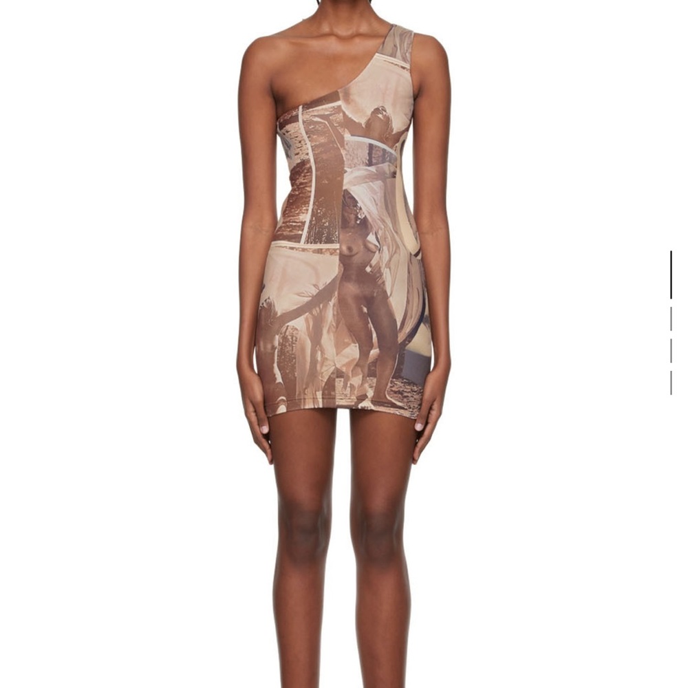 Ellis brown mini dress